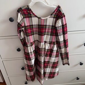 Hanna Anderson Plaid Long Sleeve Dress